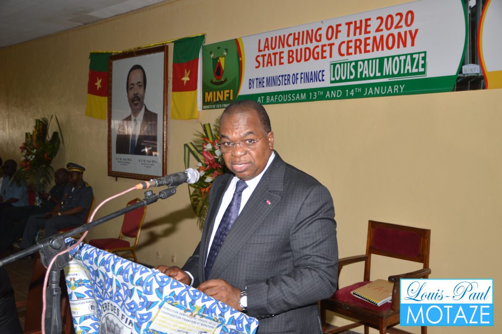 Louis Paul Motaze à BAFOUSSAM