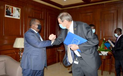 Union Européenne – Cameroun : Louis Paul MOTAZE a reçu en audience S.E. M. Philipe Van Damme pour une nouvelle ère de coopération