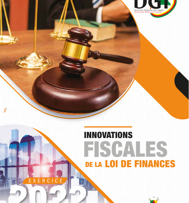 INNOVATIONS FISCALES DE LA LOI DE FINANCES EXERCICE 2022