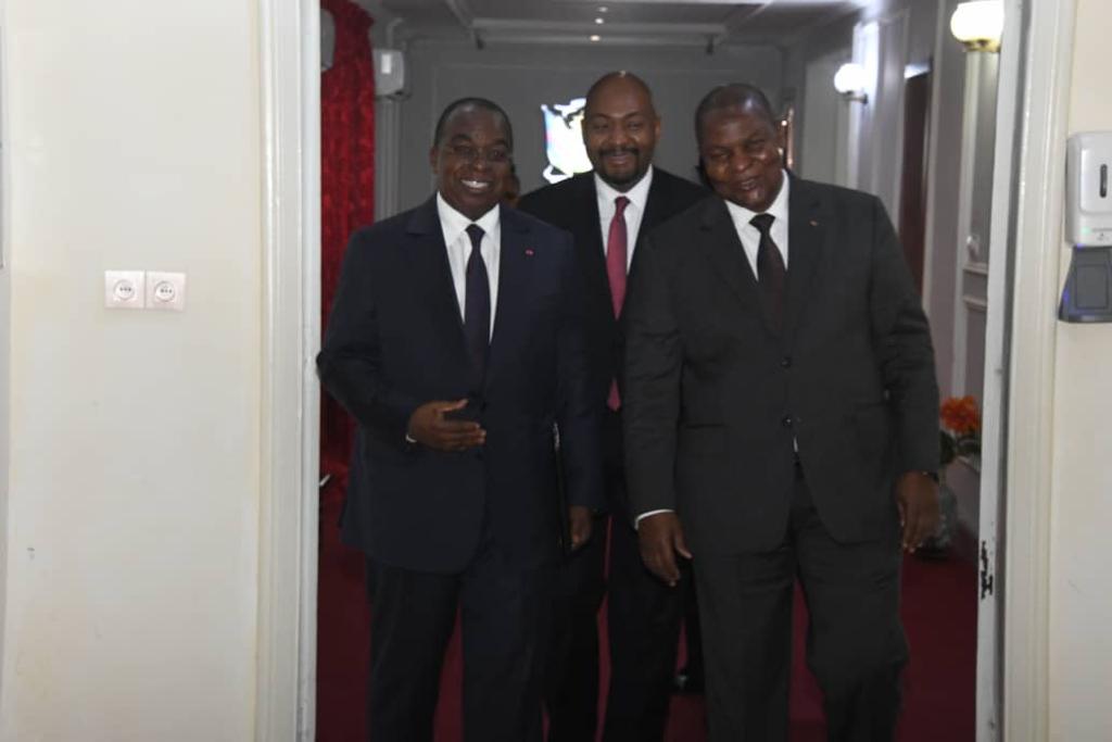 RCA : Louis Paul Motaze, envoyé spécial de SE Paul Biya, chez Faustin-Archange Touadéra