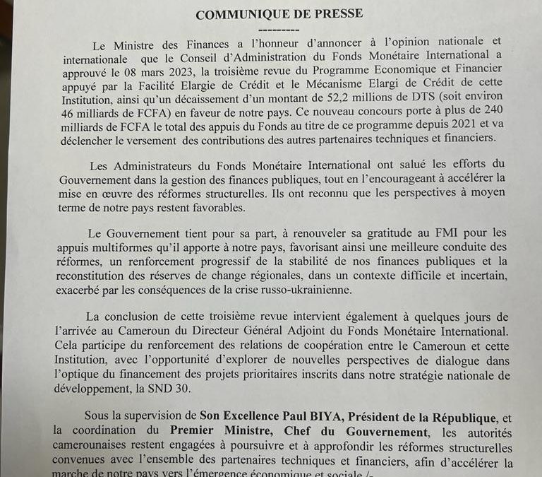Le document sur la Nouvelle Stratégie Nationale de la Finance Inclusive 2023-2027 à télécharger