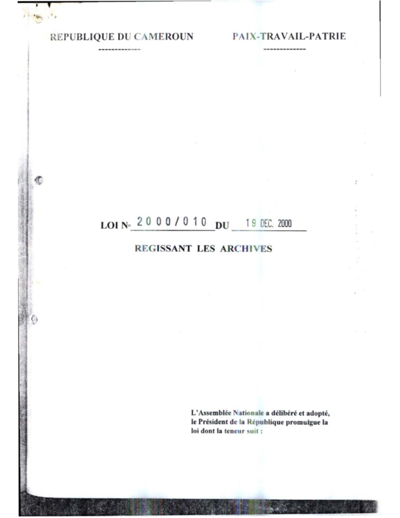 loi-regissant-les-archives
