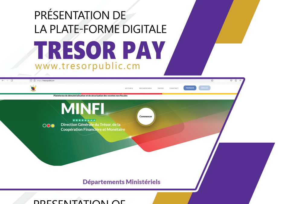 TRESOR PAY LA PLATEFORME DE DÉMATÉRIALISATION DES RECETTES NON FISCALES