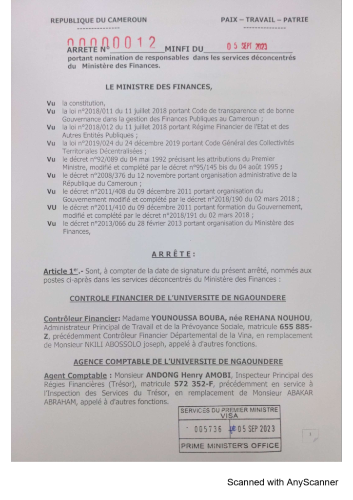 nominations-au-minfi-dans-les-services-deconcentres