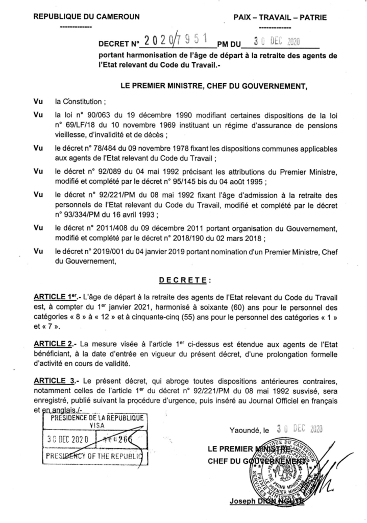 decret-n°2020-7951-du-30-decembre-2020-portant-harmonisation-de-l’age-de-depart-a-la-retraite-des-agents-de-l’etat