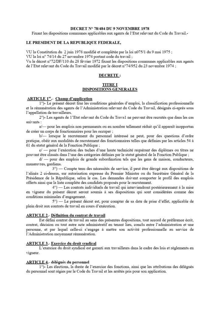 decret-n°78-484-du-9-novembre-1978-fixant-les-dispositions-communes-applicables-aux-agents-de-letat-relevant-du-code-du-travail